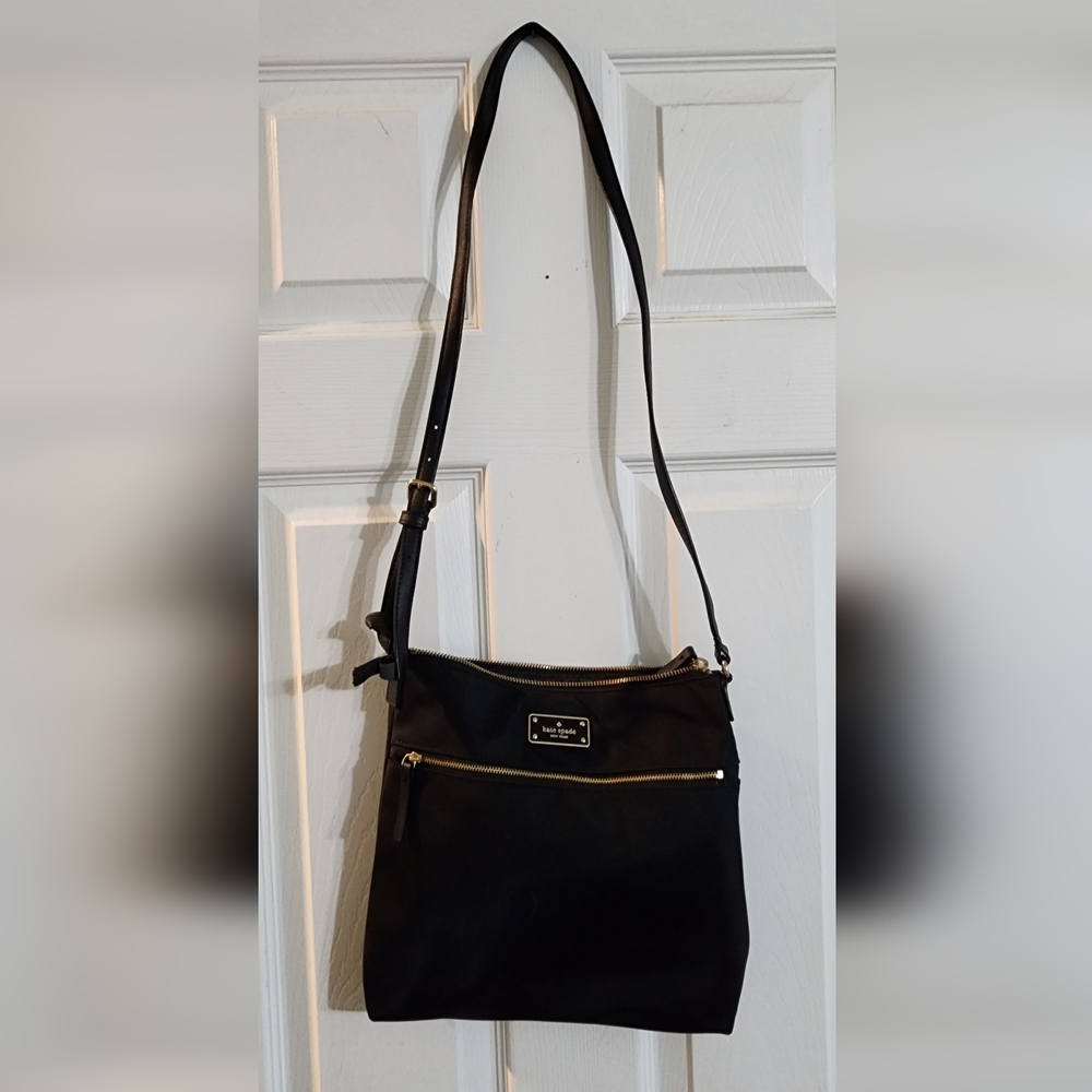 Kate Spade Black Cross Bag